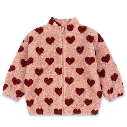 25 Winter New Children's Warm Coat  Cute Printed Bow Lamb Wool Coat for Boys and Girls Baby Girl Winter Clothes