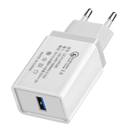 USB Charger Quick Charge 3.0 Mobile Phone Charger for iPhone Fast Charger Adapter