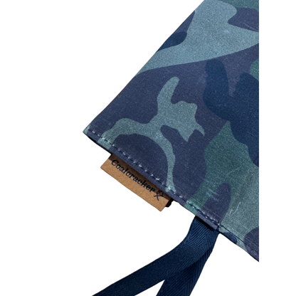 Oilcloth Gear Roll Up Bag