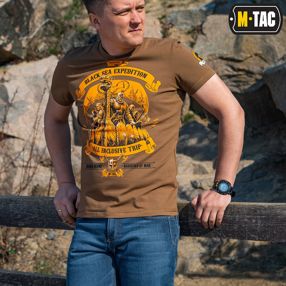 M-Tac T-shirt Black Sea Expedition