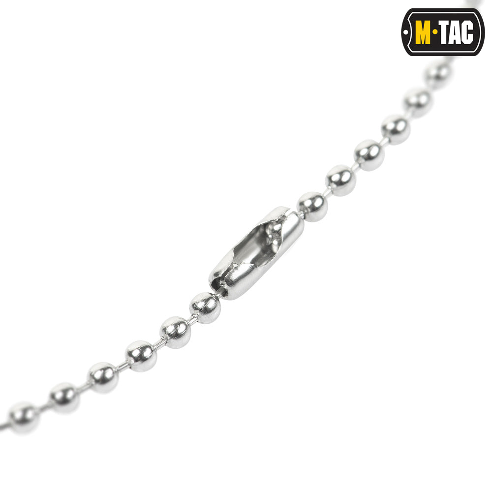 M-Tac Military Dog Tag with Rubber Silencer