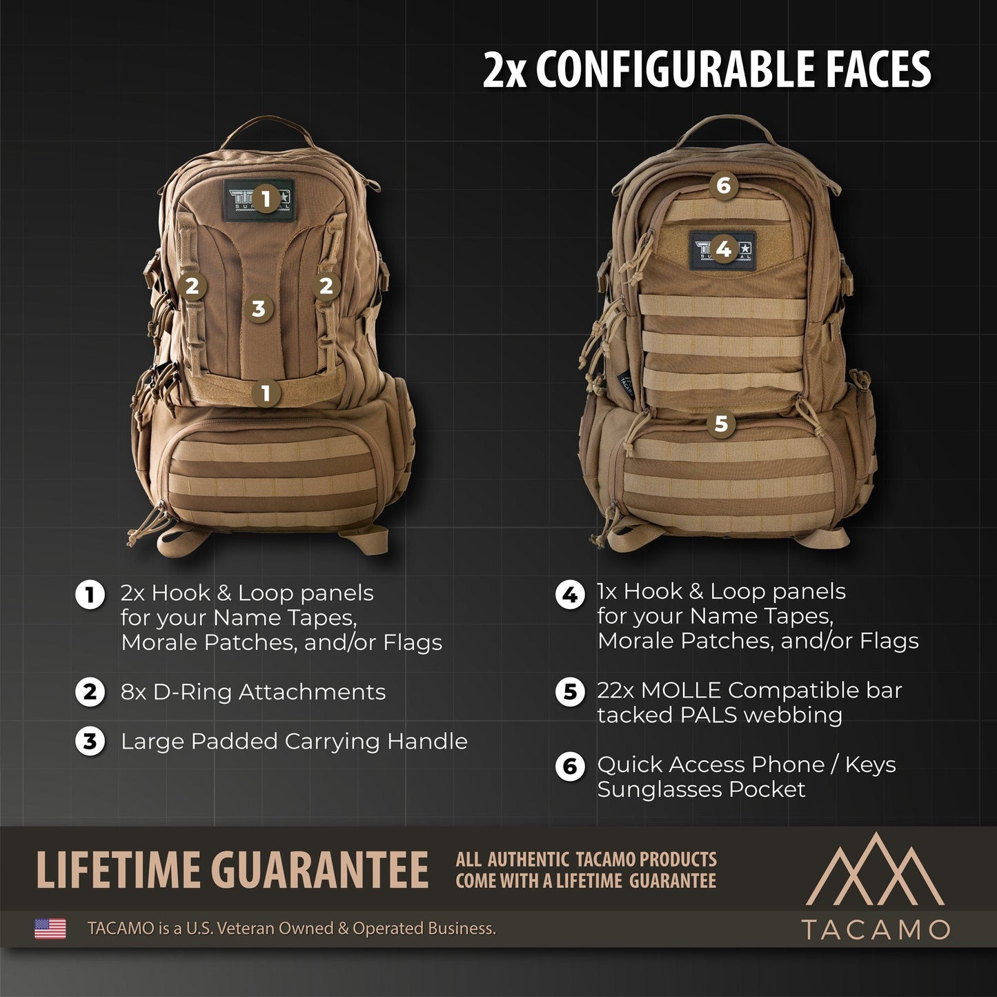 50L 72-Hour Tactical Backpack