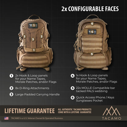 50L 72-Hour Tactical Backpack