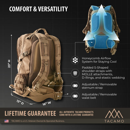 50L 72-Hour Tactical Backpack