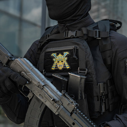 M-Tac Samurai Mask Embroidered Patch