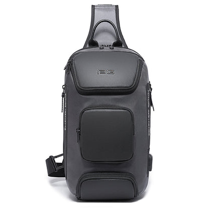 Chest Bag Messenger Bag Men's Fashion Casual Shoulder Bag Slanted Shoulder Bag Single Shoulder Bag Men's Bag Trend Brand