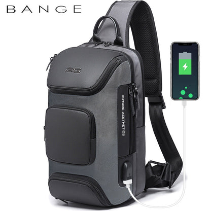 Chest Bag Messenger Bag Men's Fashion Casual Shoulder Bag Slanted Shoulder Bag Single Shoulder Bag Men's Bag Trend Brand