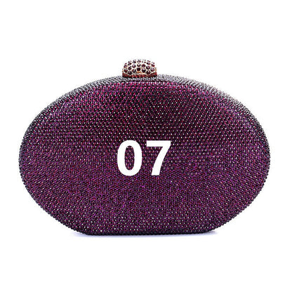Crystal bag can be used for crossbody carrying, suitable for party and wedding gift bags