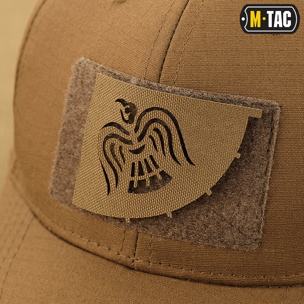 M-Tac Patch Raven Banner Laser Cut Through