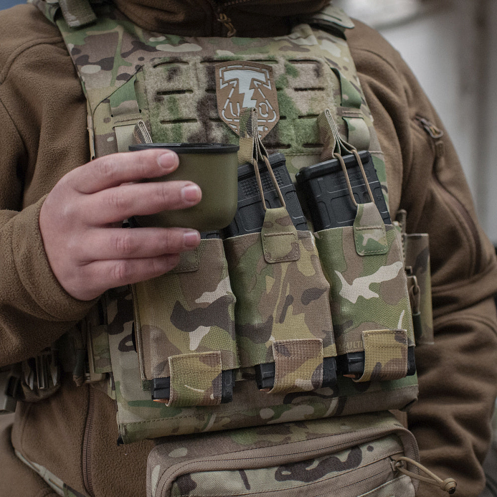 M-Tac Elastic Triple Mag Pouch Elite