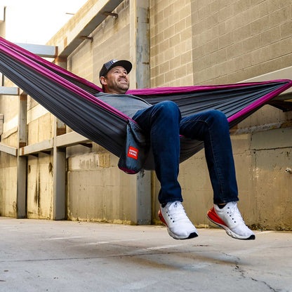 Double Deluxe Hammock w/Straps