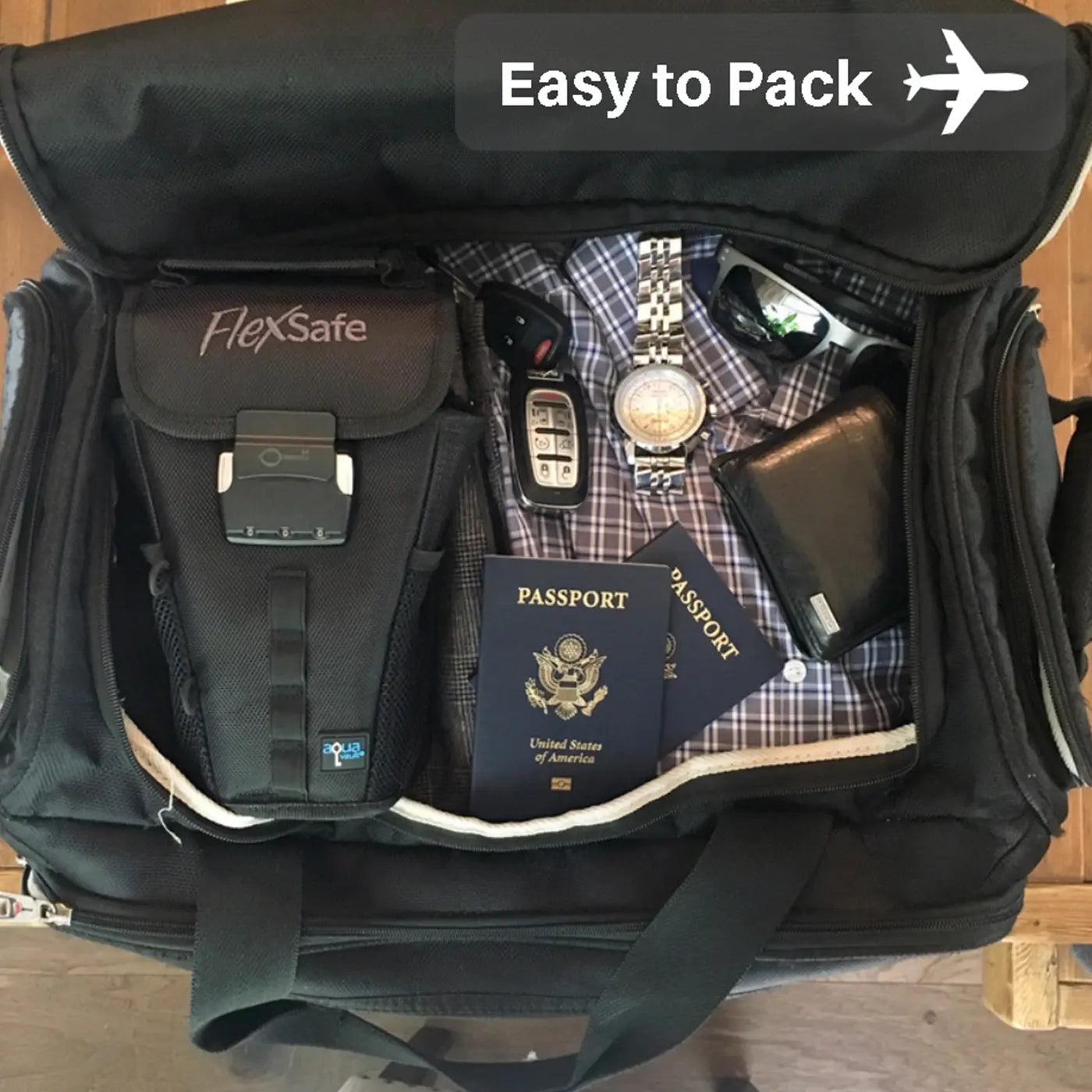 Portable & Packable Travel Safe