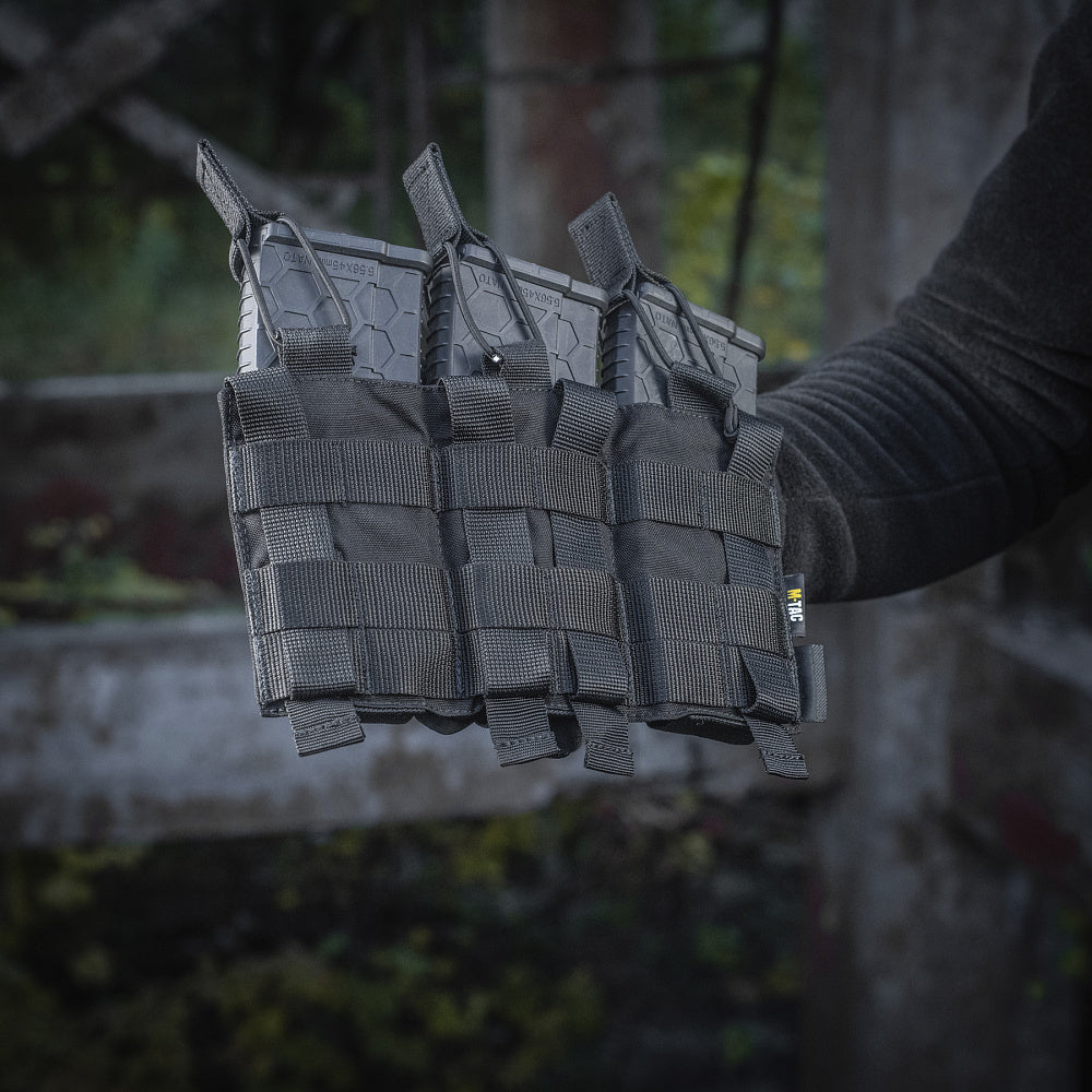 M-Tac Elastic Triple Mag Pouch Elite