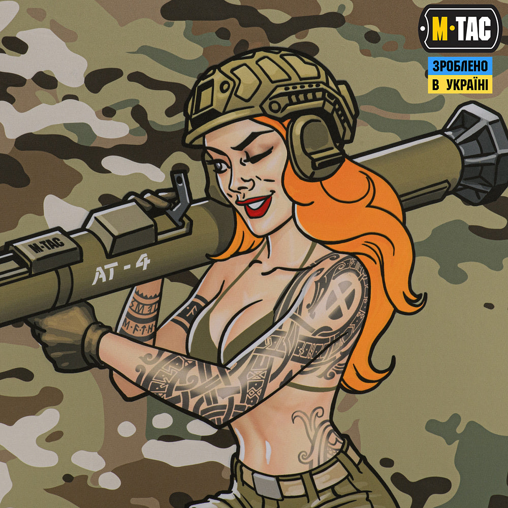 M-Tac Banner Tactical Girl AT-4 35.4 x 51.2 inches