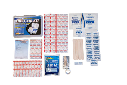 107 Piece Deluxe First Aid Kit