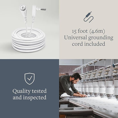 GroundLuxe Flat Grounding Sheet (Organic Cotton)