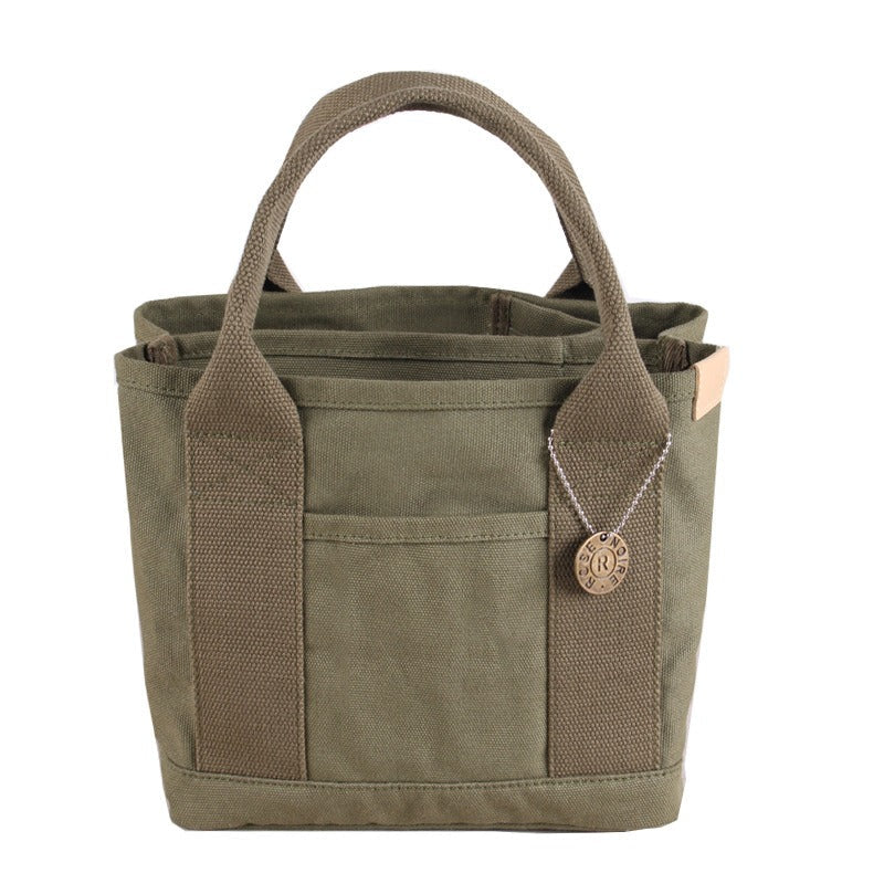 High Grade Canvas Bag Bento Bag Handbag 16A Canvas Women's Bag Handbag