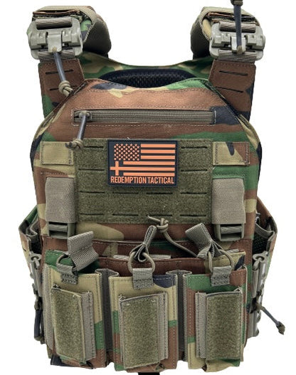 Redemption Tactical CRUSADER 2.0® V4 ARMOR FULL KIT COMBO PACKAGE LIGHTWEIGHT LEVEL IV  (2) 10x12 Front/Back Plates (2) 6x8 Side Plates (Level IV)