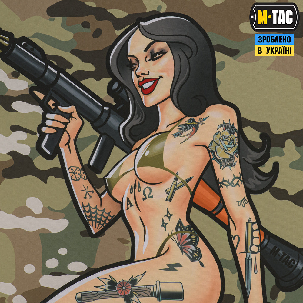 M-Tac Banner Tactical Girl RPG 35.4x51.2 Inches