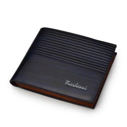 Men Leather Brand Luxury Wallet Short Slim Male Purses Money Clip Credit Card Dollar Price Portomonee Carteria