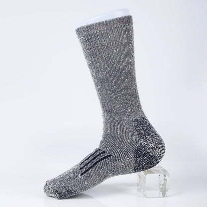 Merino wool socks hiking socks thickened warm anti slip breathable sports socks outdoor long socks for men and women