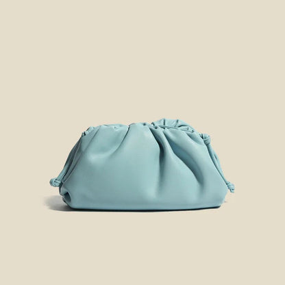 New Fashion Solid Color Headbag For Women Soft Leather Shoulder Crossbody Bag Female Travel Casual Bags