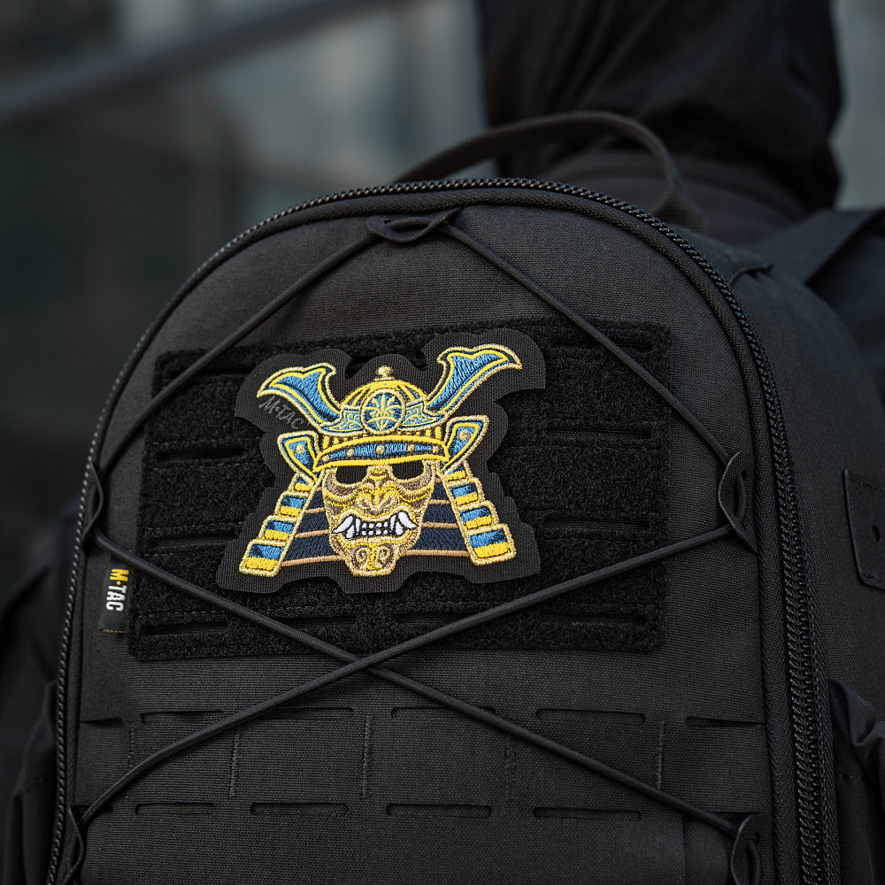 M-Tac Samurai Mask Embroidered Patch