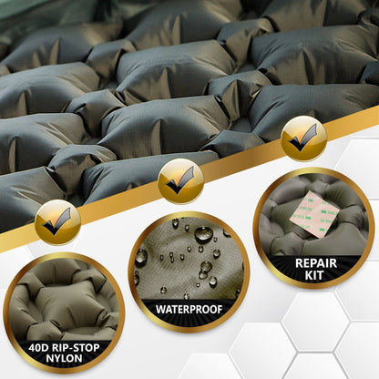 M‑Tac Inflatable Sleeping Pad (78″ × 22″)
