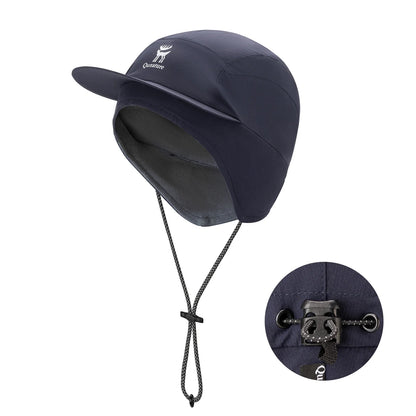 Fleece Baseball Cap with Ear Flaps – Winter Warm Hat for Windproof Running, Cycling & Hiking Cap