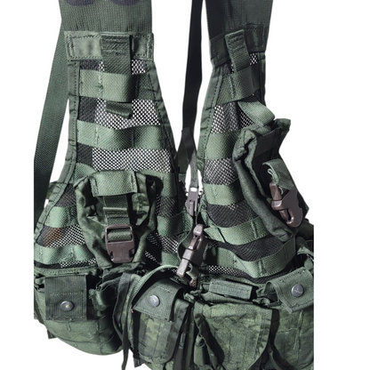 Forest Green dyed ACU Riflemen set 9 pouches