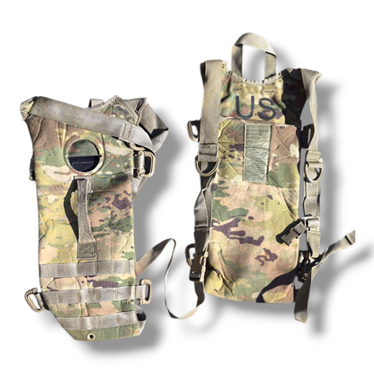 MOLLE II Hydration System Carrier Used - OCP/Multicam-No bladder