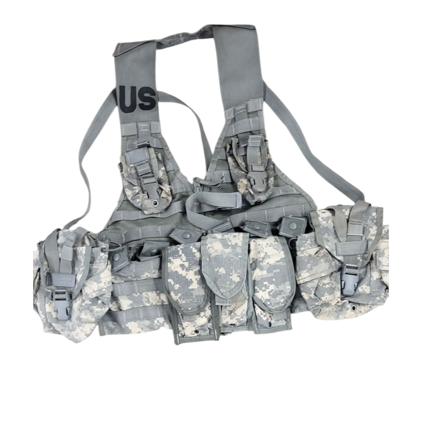 16 piece Riflemen Assault Pack FLC pouch kit USGI ACU /UCP