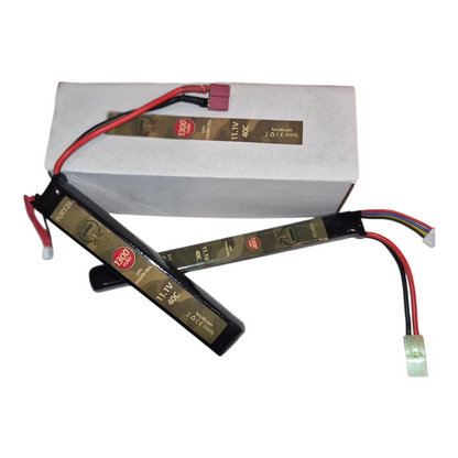 Fury28 11.1v 1300mah 40c Lipo battery long Type AK AEG