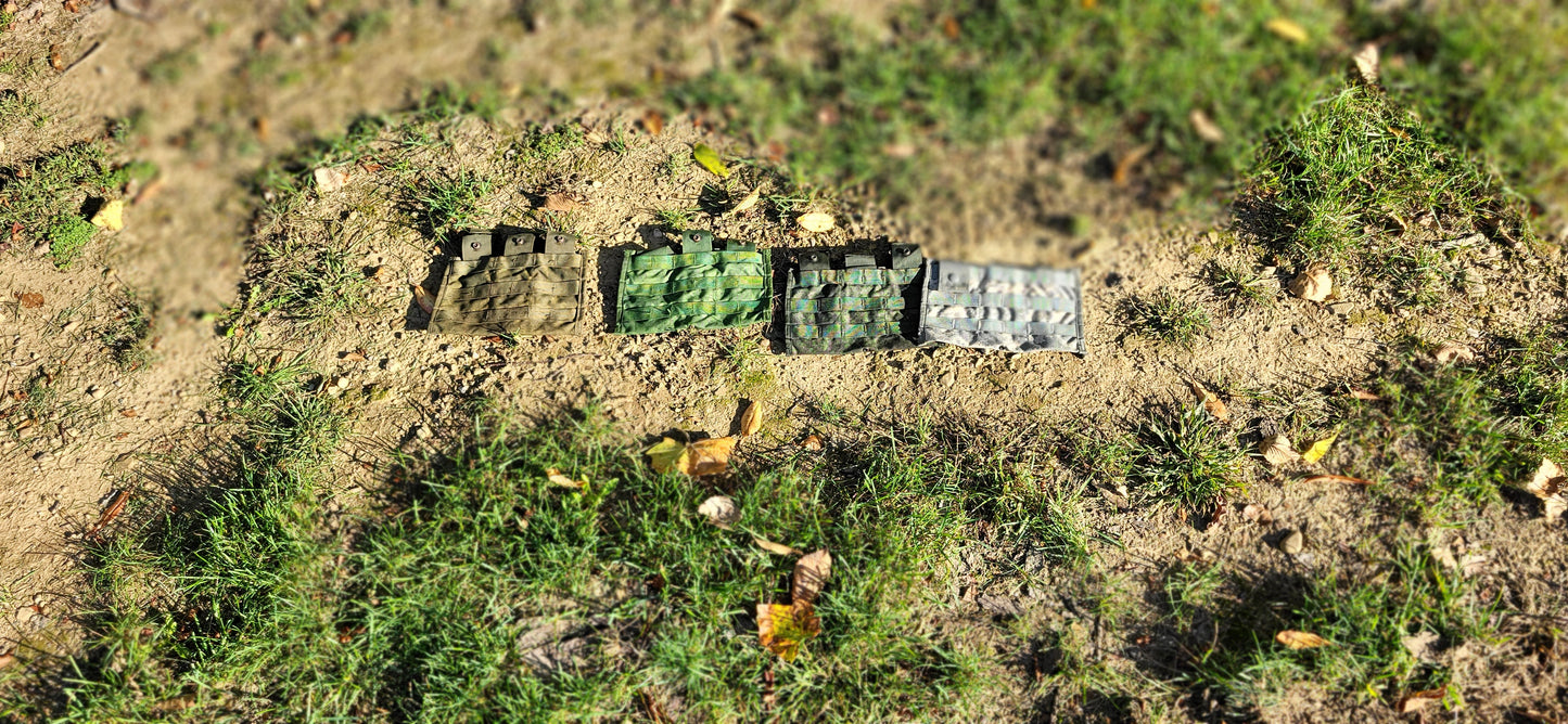OD Green dyed ACU riflemen set 7 pouchs