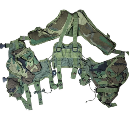 Woodland load bearing vest