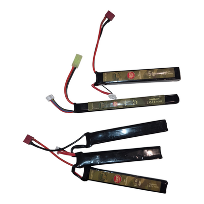 Fury28 11.1v 1300mah 40c Lipo battery butterfly split type