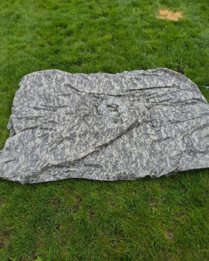 Genuine USGI ACU/UCP Wet Weather Poncho – Tactical Rain Gear & Emergency Shelter