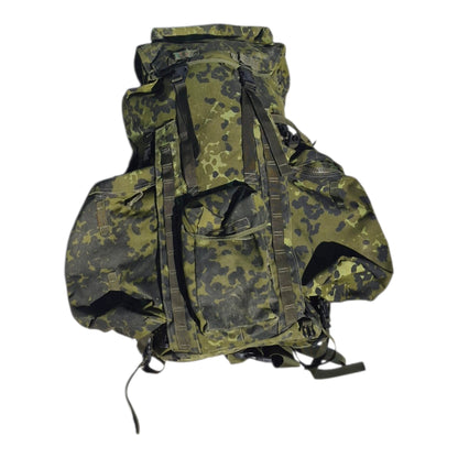 Danish Army Flecktarn 70L Ruckack Surplus M84 M96 Camo PLCE Backpack Combat Pack