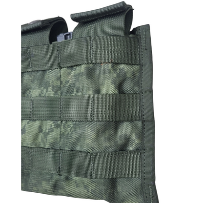 Forest Green dyed ACU Triple M4 Magazine Pouch USGI issued
