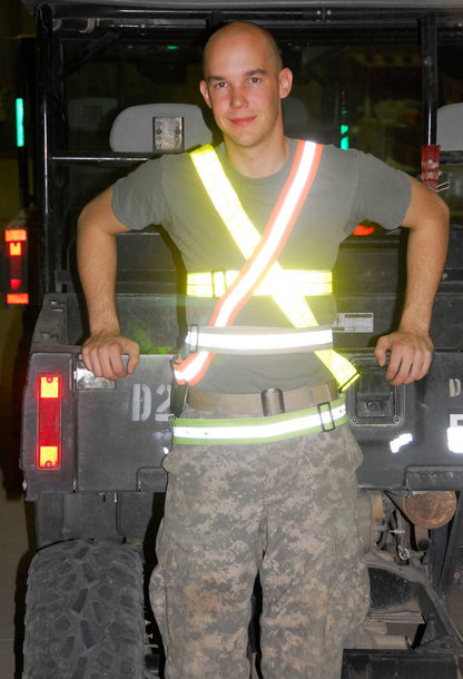 Reflective PT Belt Random color