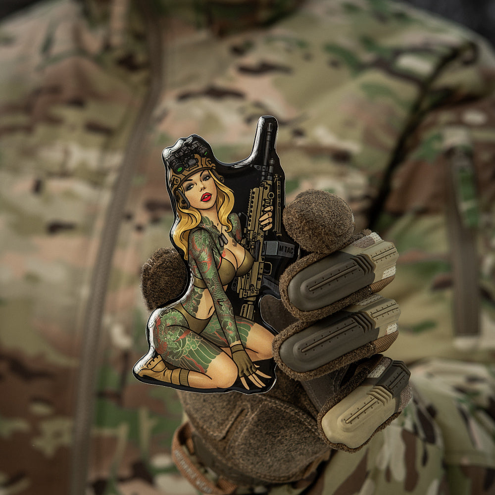 M-Tac Morale Sticker Tactical Girl