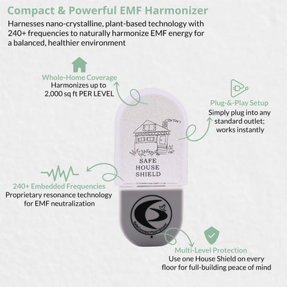 EMF Protection House Shield – Anti-Radiation EMF Blocker for Home & Devices