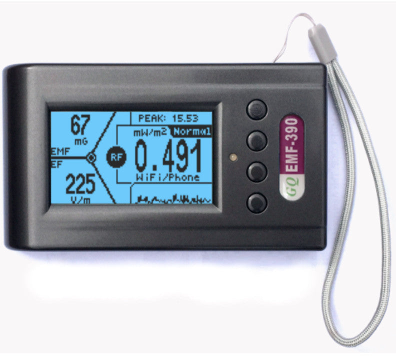 GQ EMF-390 multi-field Electromagnetic EMF Meter (Refurbished-Final sale)