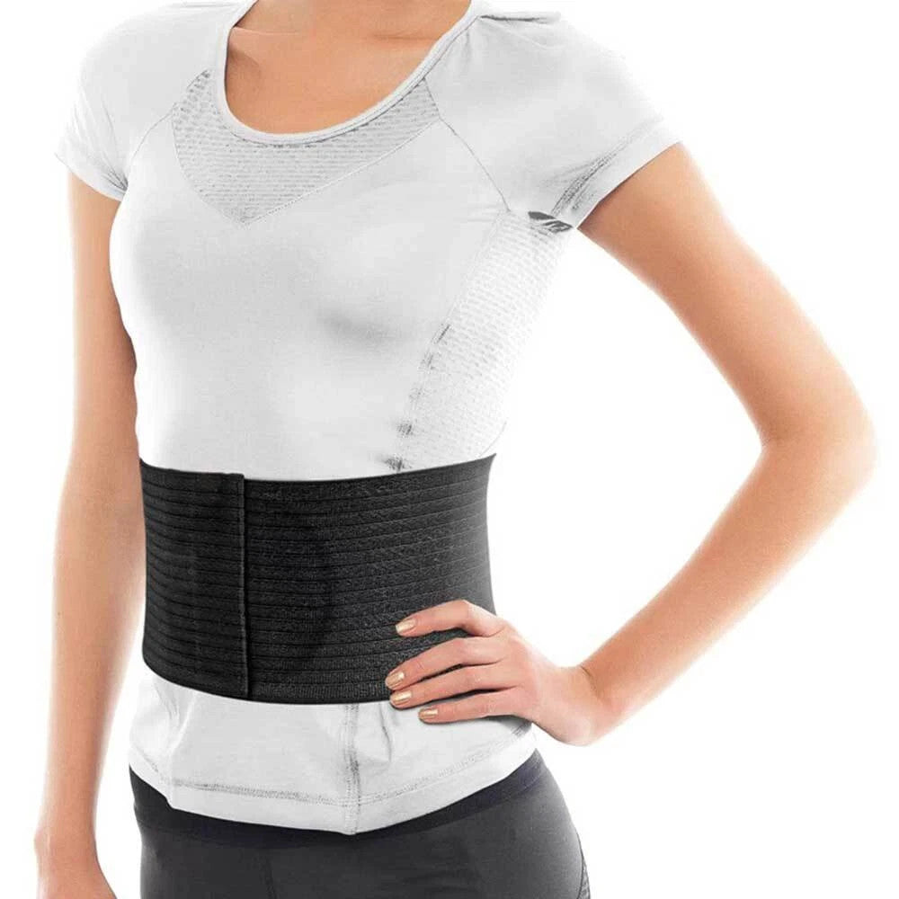 Umbilical Hernia Belt for Men and Women Abdominal Support Binder with Compress