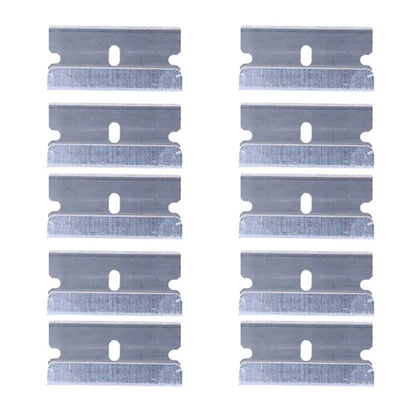 100 PCS Razor Blades Single Edge Extra Sharp Heat Treated Safety Knife Scrapers