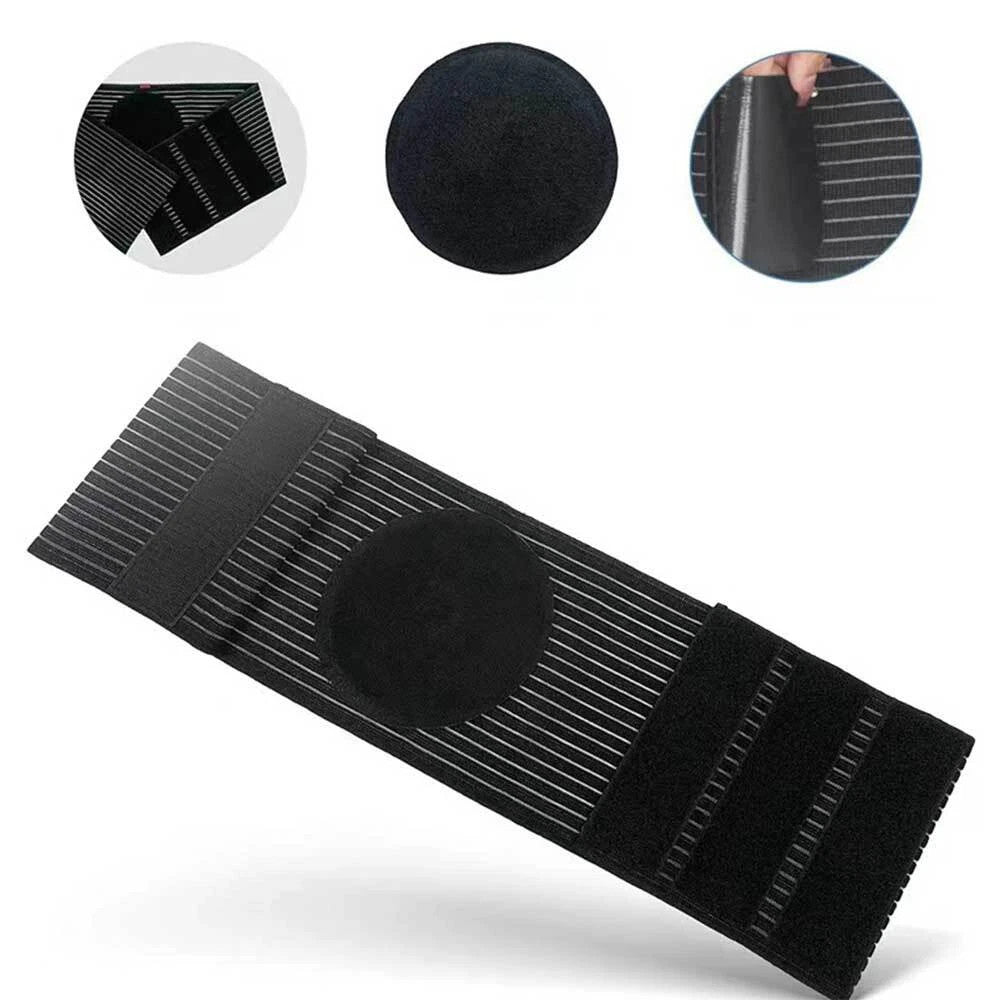 Umbilical Hernia Belt for Men and Women Abdominal Support Binder with Compress