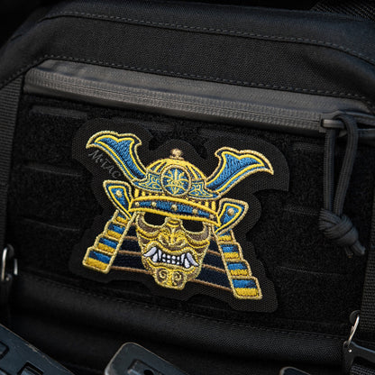 M-Tac Samurai Mask Embroidered Patch