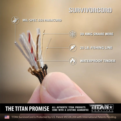 SurvivorCord 25 FT QD