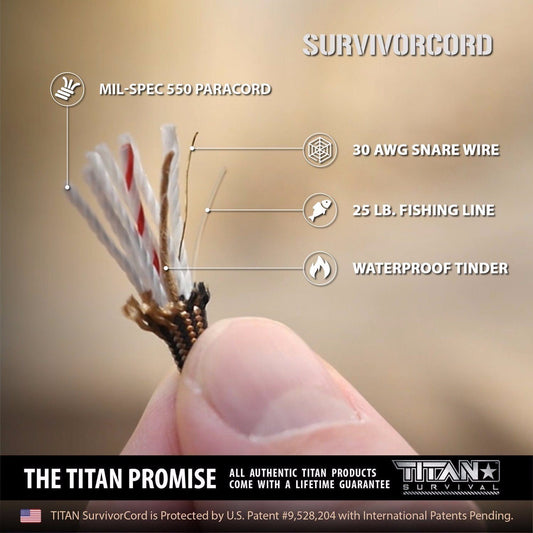 SurvivorCord | BLACK STEEL