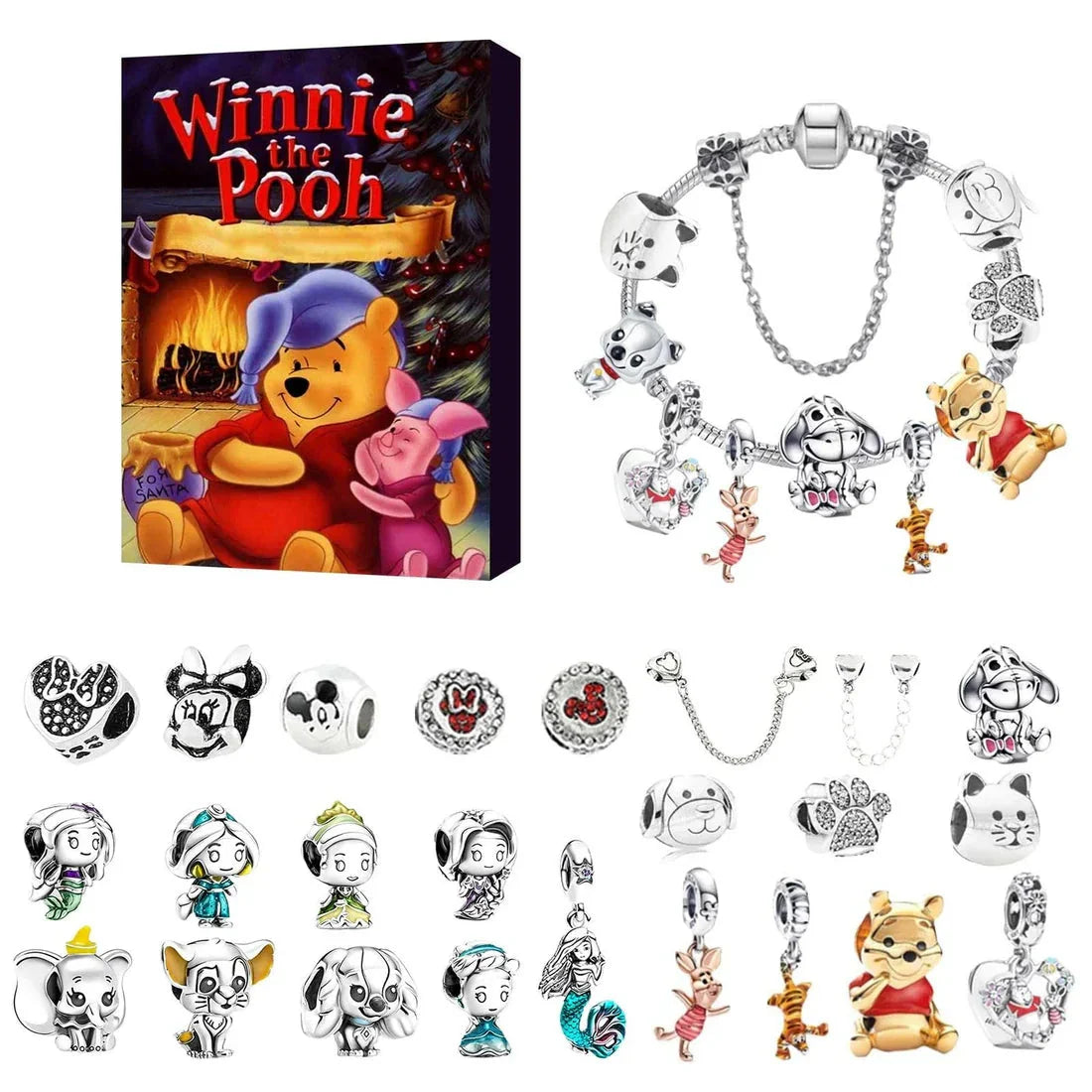 Winnie Pooh Charm Bracelet